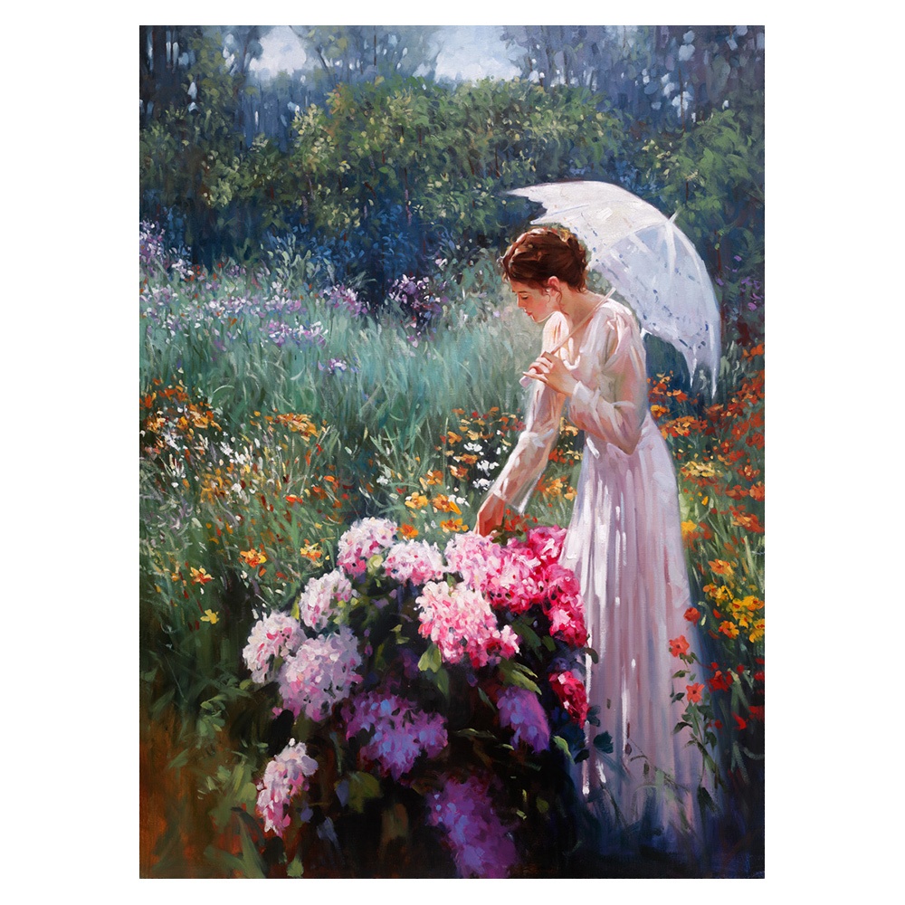 【御畫房】午後陽光 國家一級畫師手繪油畫80&times;110cm(VF-63), , large