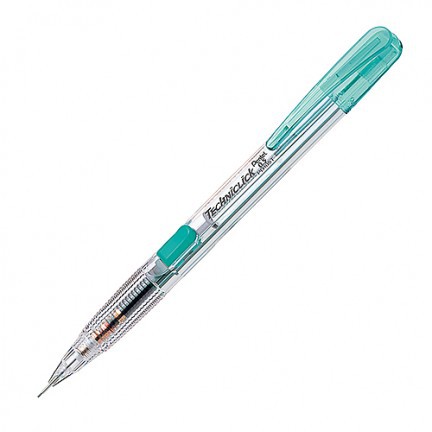 飛龍Pentel 0.5mm側壓自動鉛筆 TECHNICLICK (PD105T)*藍, , large
