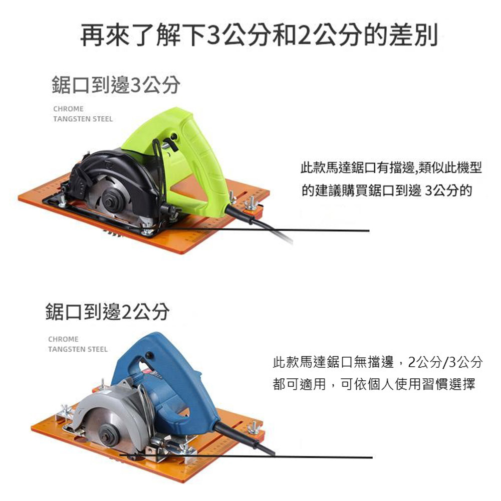 4-inch cutting machine base plate - 4 inches (25*28cm) with 3cm margin, no drilling required., , large
