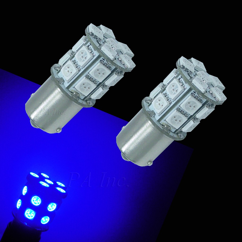 【PA LED】1156 單芯 平角 20晶 60晶體 SMD LED 倒車燈 日行燈 煞車燈 方向燈 後霧燈 七色可選, , large