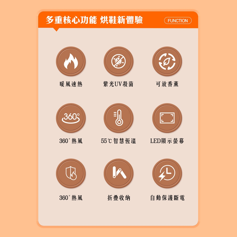 【禾統】V型四腳UV烘鞋器 / 白色 / 1台 (烘鞋器 除臭殺菌 紫外線烘鞋器 恆溫定時烘鞋器), , large