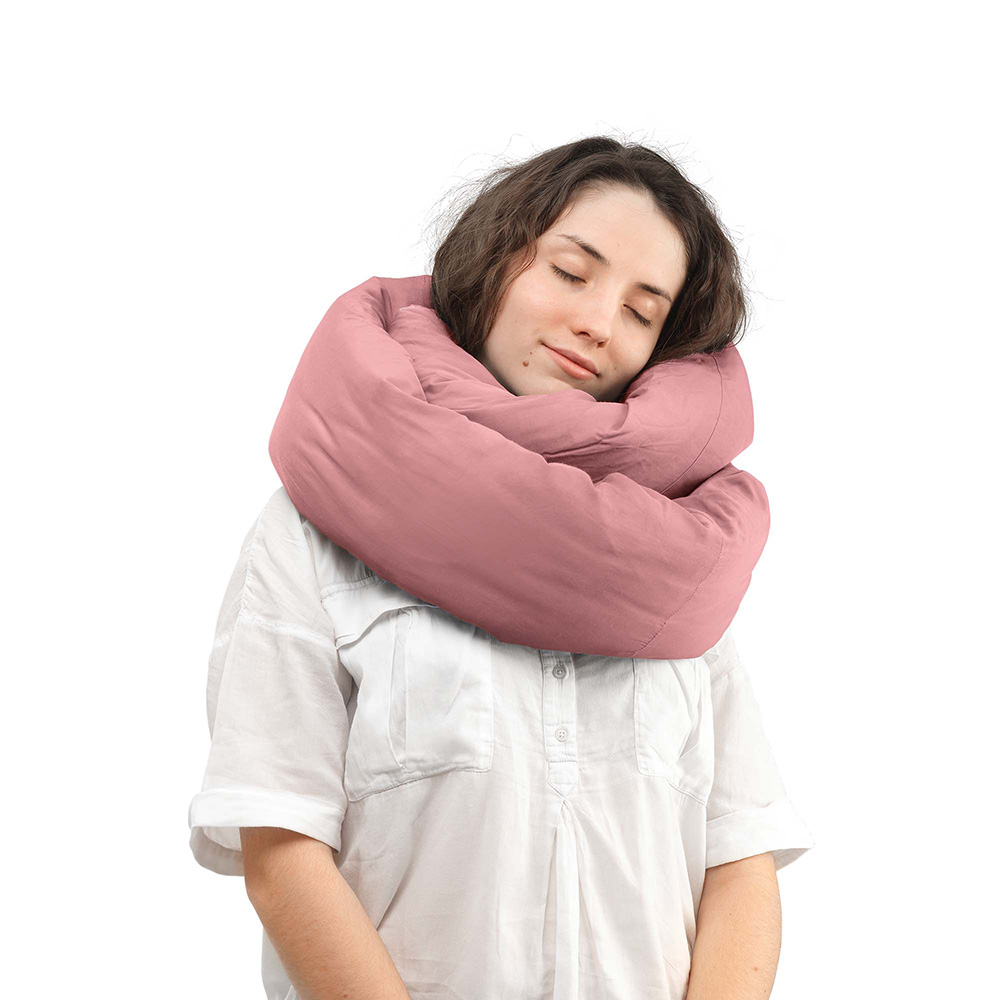 Infinity Pillow 百變頸枕(玫瑰粉), , large
