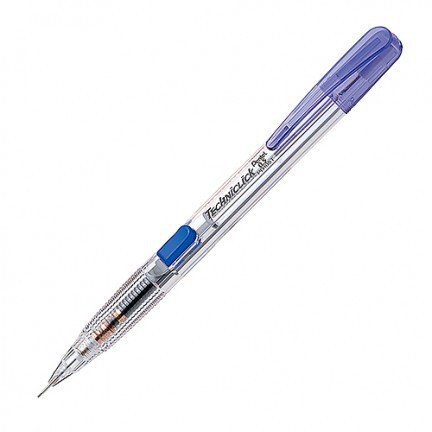 飛龍Pentel 0.5mm側壓自動鉛筆 TECHNICLICK (PD105T)*藍, , large