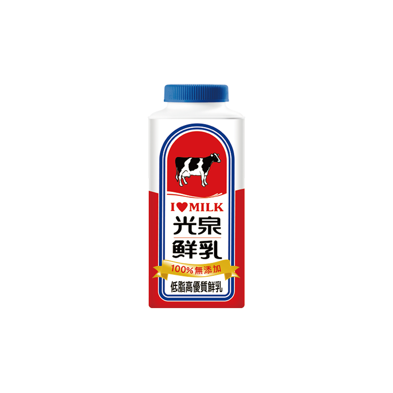 光泉鮮奶(低脂)290ML, , large