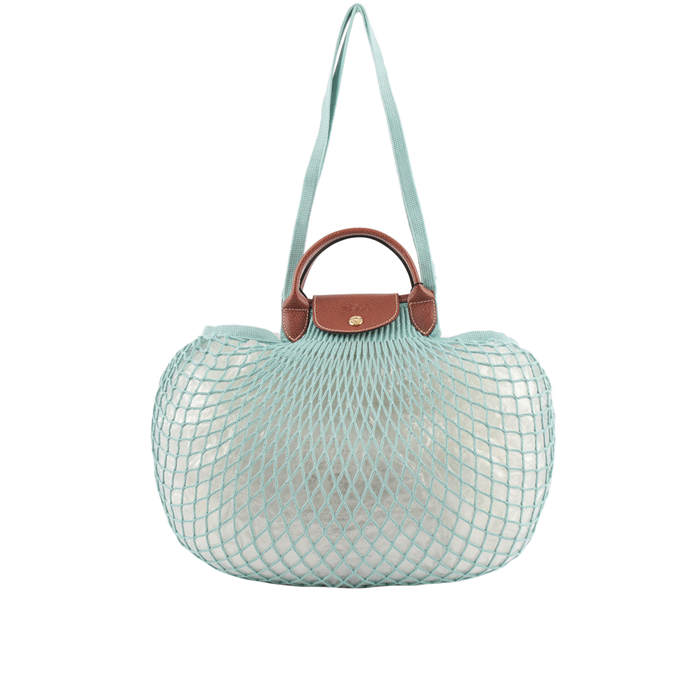 LONGCHAMP LE PLIAGE FILET 二用漁網包/潟湖藍, , large