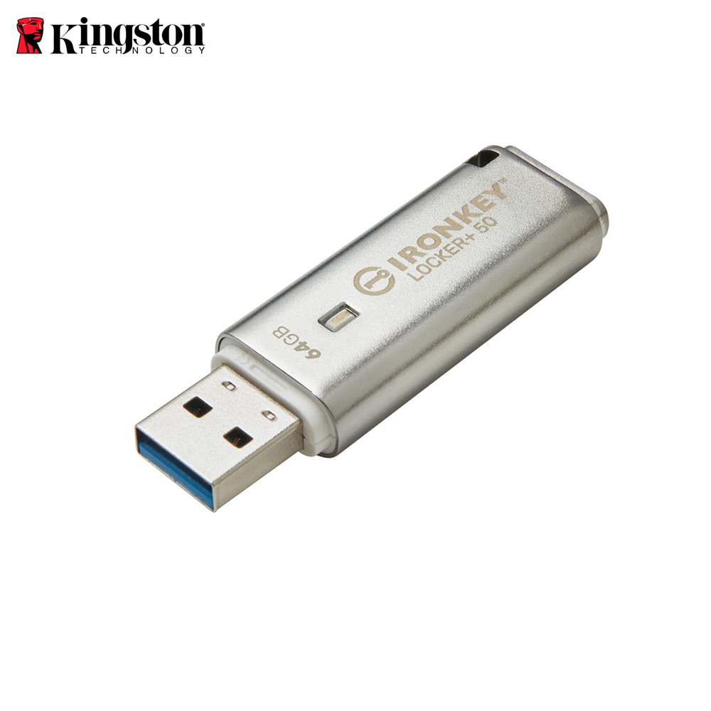 【Kingston】IronKey Locker+ 50 USB 64GB 加密 隨身碟, , large