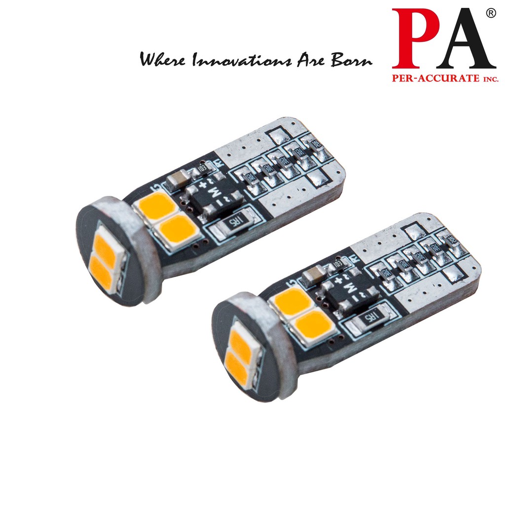 【PA LED】暖白光 T10 BA9S 雙尖 2835 SMD LED 室內燈 閱讀燈 車廂燈 行李箱燈, , large