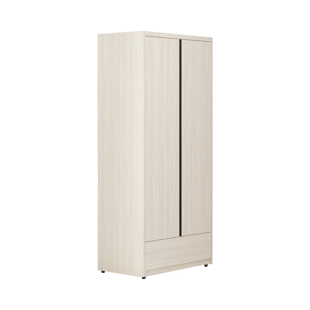 【Homelike】 喜家居2.7尺單吊一抽衣櫃(2542), , large