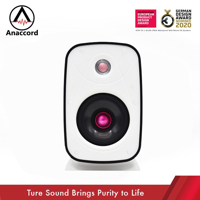 Anaccord 雅那歌音響 RUBY DC-B5| 桌上型重低音防水喇叭一組｜, , large
