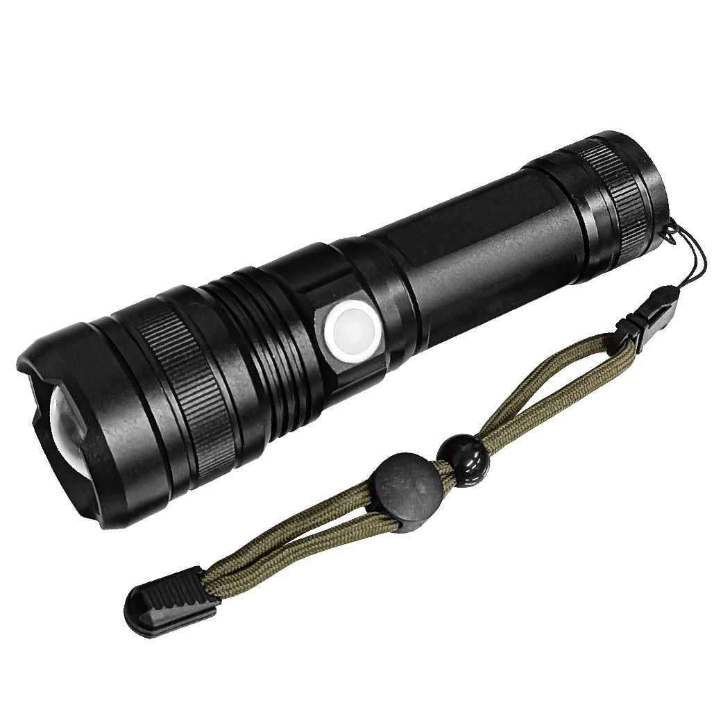 JY P50 Telescopic Rechargeable Flashlight, , large