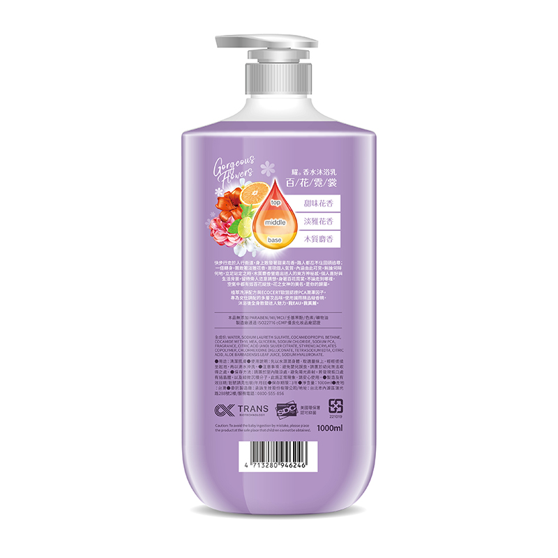 EAU Perfume Bodywash-Rare beauty, , large