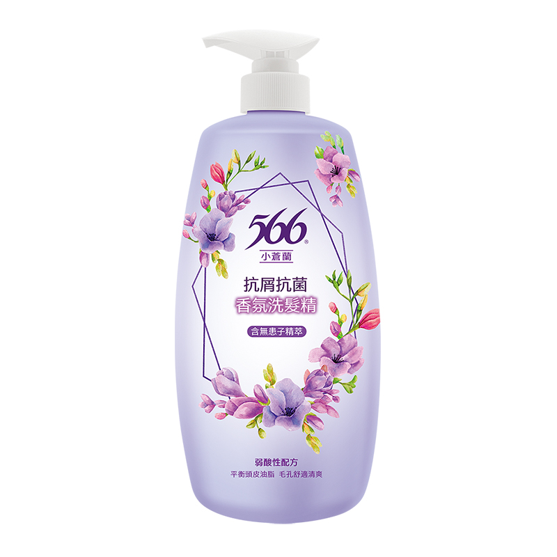 566抗屑抗菌香氛洗髮精-小蒼蘭, , large
