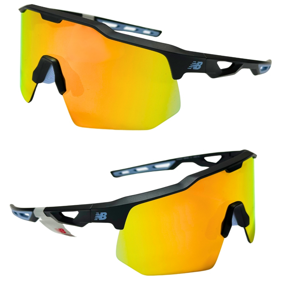 NEW BALANCE 運動太陽眼鏡 無邊框 台灣公司貨 太陽眼鏡 運動眼鏡 NB08096 25SS 【樂買網】, , large