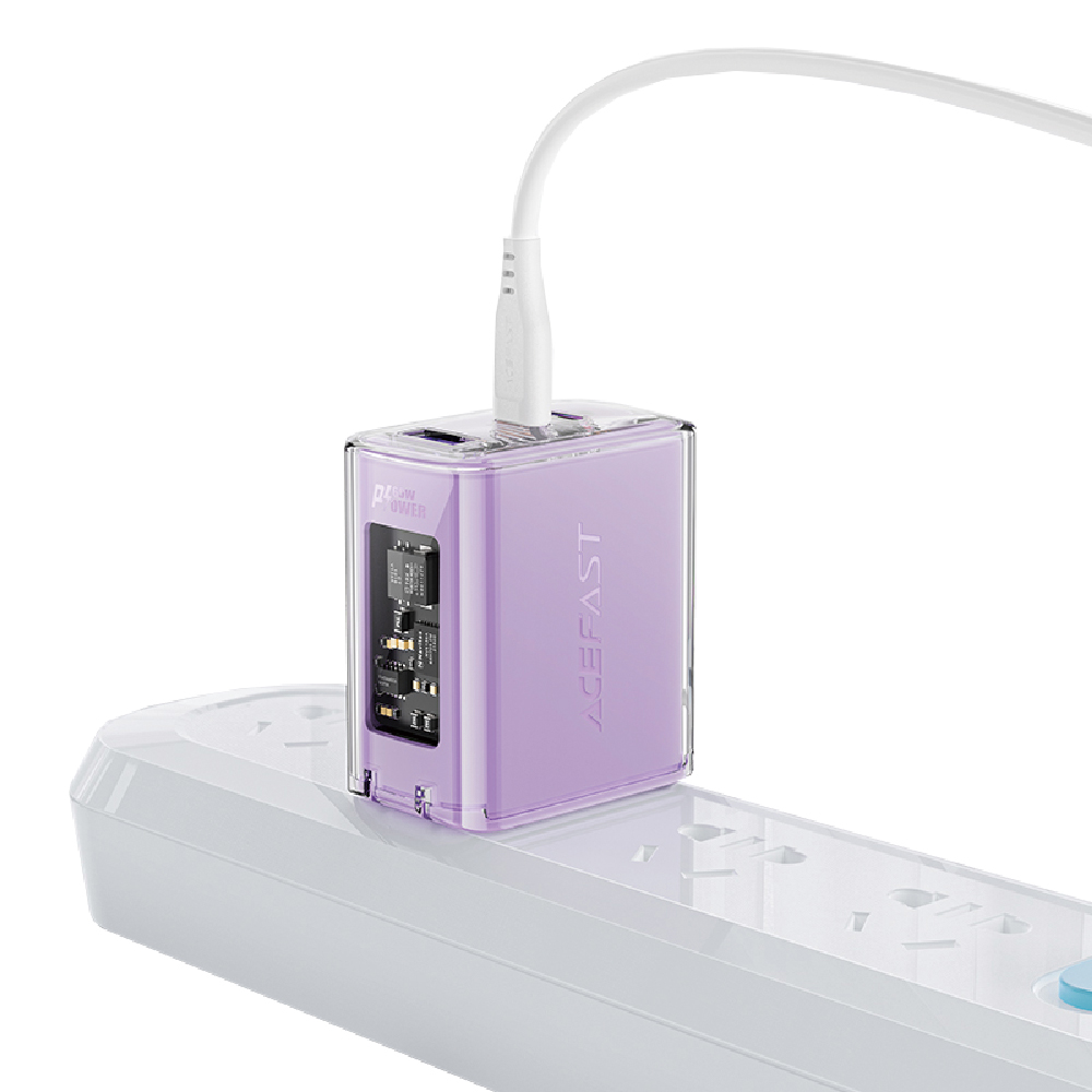 【ACEFAST】探索系列 PD65W氮化鎵(2C+1A)電源供應器/雙色, , large
