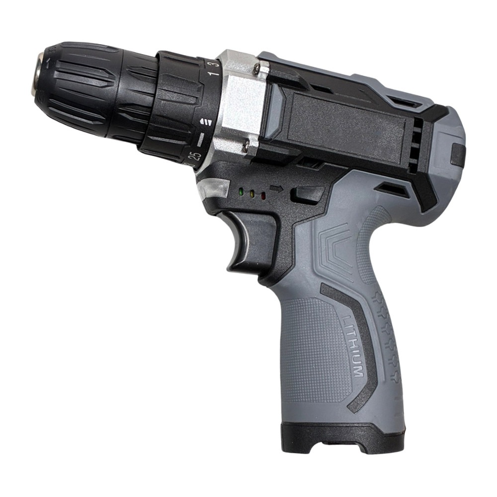 Multi-functional electric drill 12V basic dual-speed model - 3 batteries, 1 charger + accessories, , large