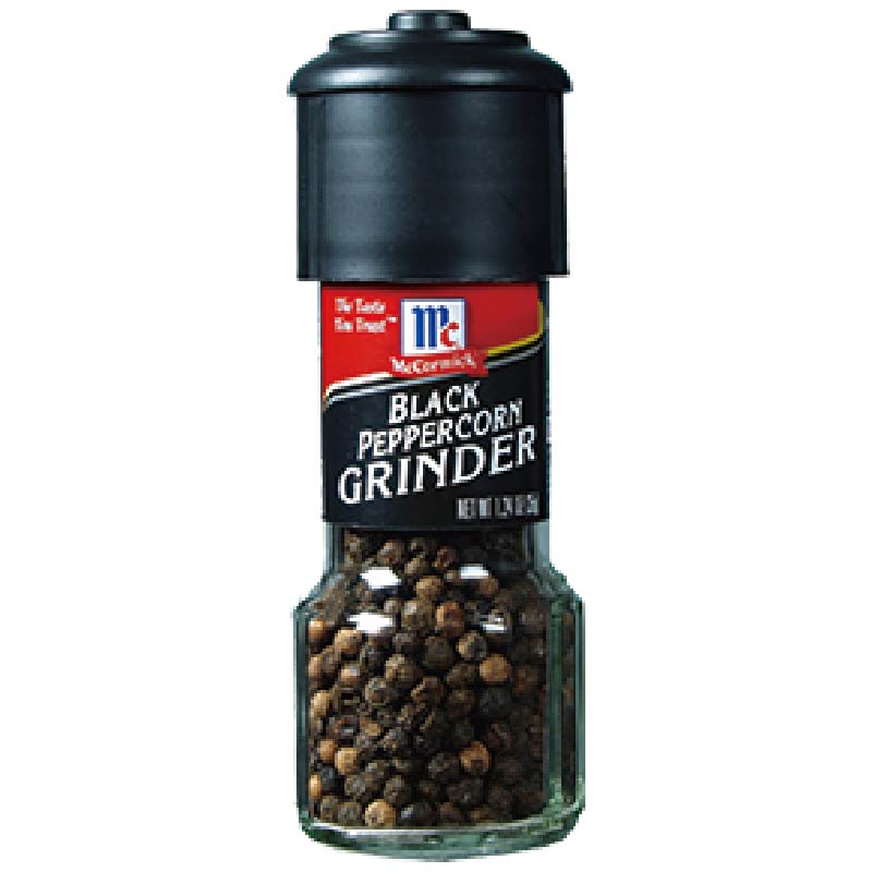 Mc Cormick Black Peppercorn Grinder, , large