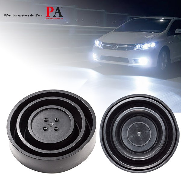 【PA LED】通用型 LED HID 大燈 防塵套 防塵蓋 防塵罩 防水蓋 防水罩 防水套 軟式橡膠 五種尺寸【平】, , large