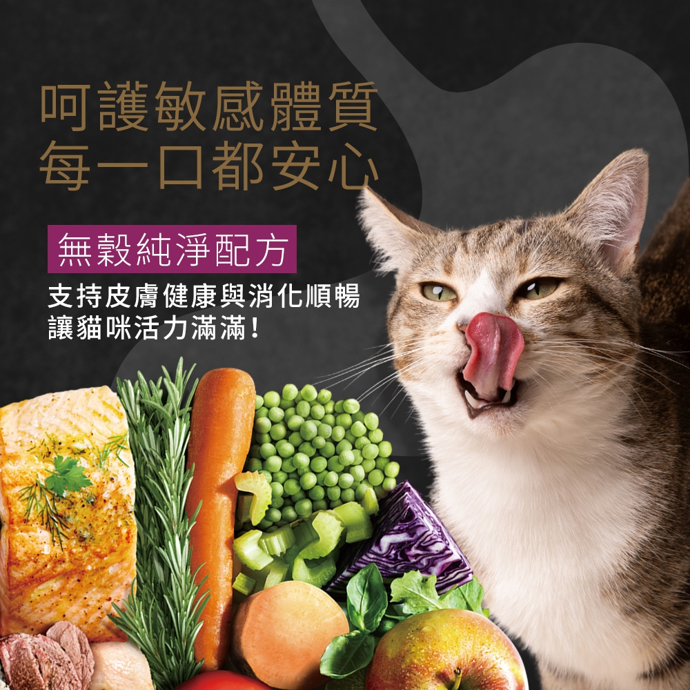 【拉拉寵物小舖】心靈雞湯 貓飼料 黑標系列 無穀, , large