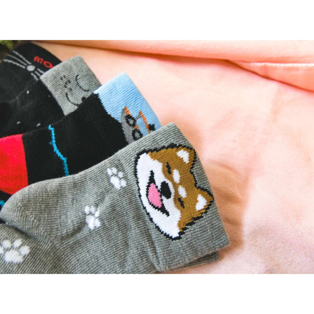 [Kaimei Cotton Industry] 12 pairs of random and excellent MIT made in Taiwan pure cotton wide-mouth anti-slip children's socks (children's version 3-6 years old) - comprehensive style, , large