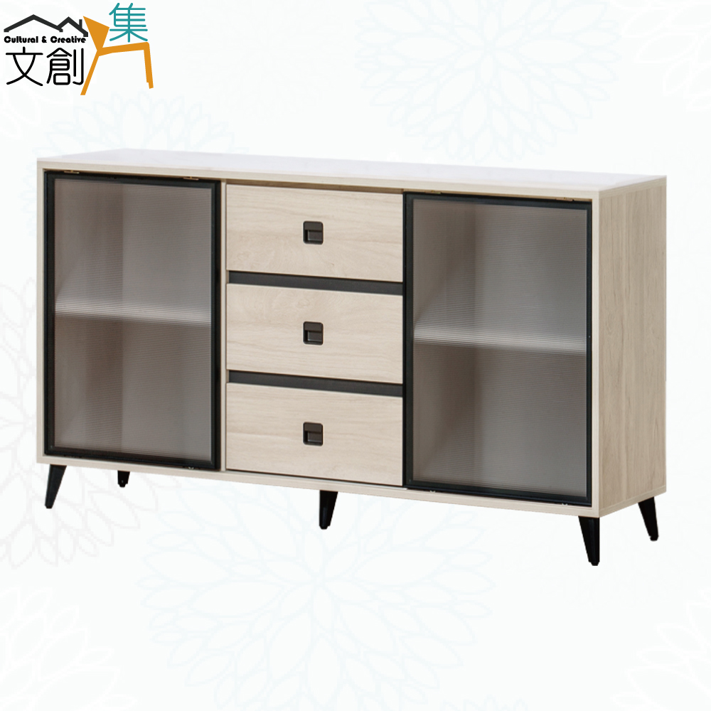 【文創集】蓋曼5.3尺岩板鋁門低餐櫃(客約商品), , large
