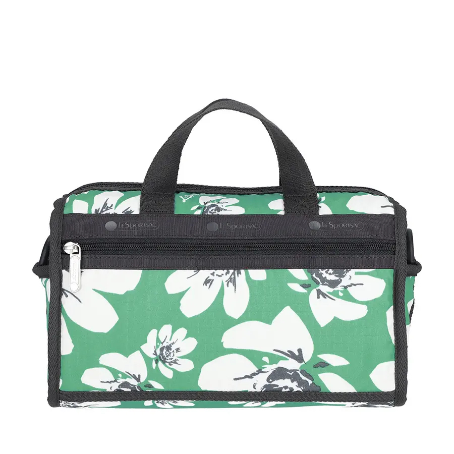 Lesportsac Mini Duffel Crossbody 迷你筒狀肩背包 / 翠綠花園, , large