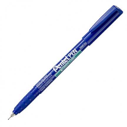 【 Pentel 飛龍 】極細字環保油性筆  0.6mm /支 NMF50 - 多款可選, , large