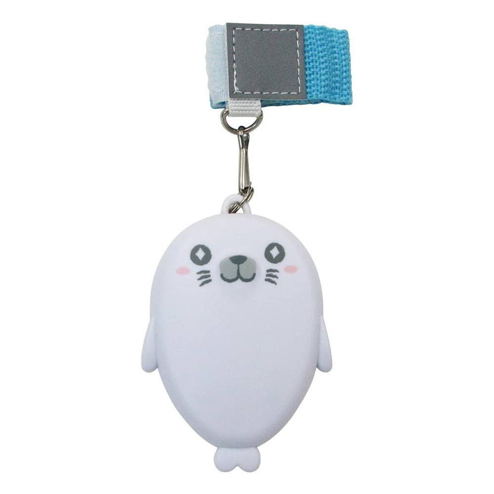 【龍品文創】多利可 PA-116BR 婦女安全警報器-白 -海豹-本商品不附電池, , large