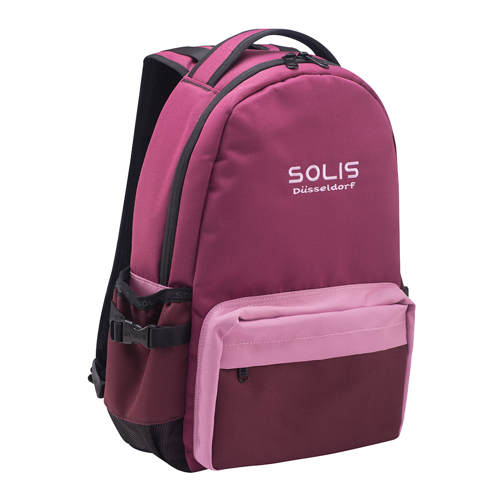 SOLIS 漸變調色盤ONES系列 13吋電腦後背包-可套行李箱拉桿-蘇芳紫, , large