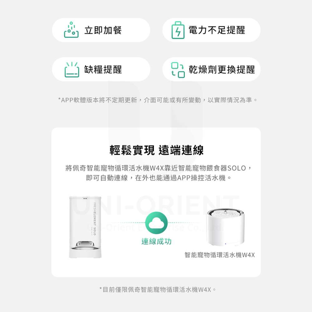 摩達客寵物-Petkit佩奇 智能寵物餵食器SOLO｜暮夜灰, , large