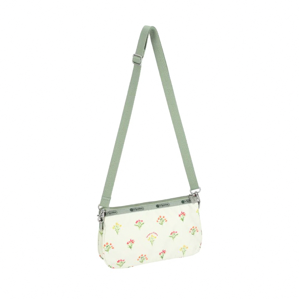 Lesportsac Med Koko Crossbody 輕便手拿斜背兩用包 隨身包 小包 收納袋 送禮 禮物 推薦 女包(盛夏草原), , large