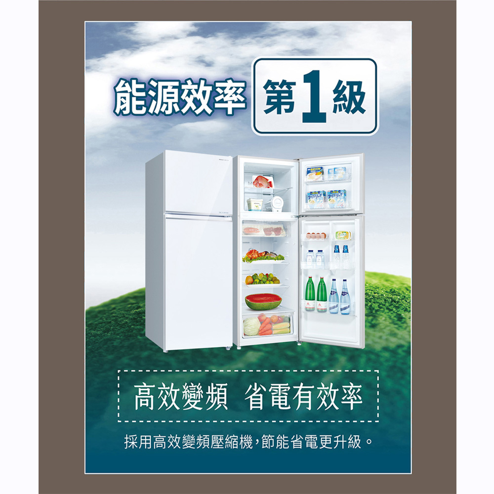 SANLUX 台灣三洋 360公升雙門變頻冰箱 SR-V363BG, , large