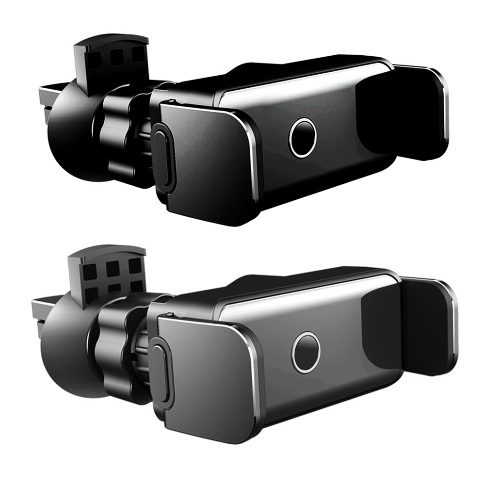 【CITY STAR】汽車鋁合金兩用智能感應手機支架2色, , large