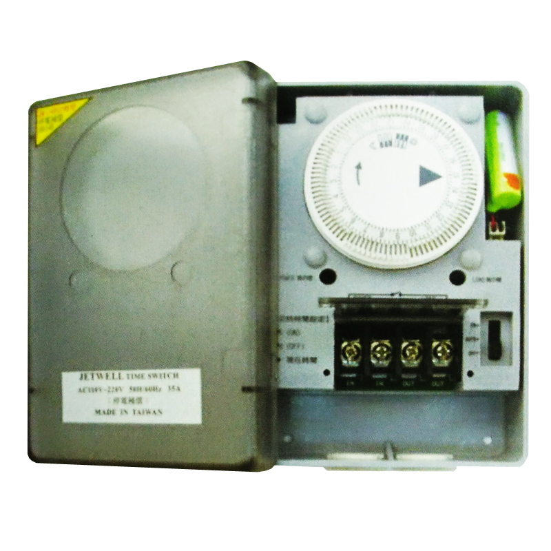 【感應王照明】TP-351標準型定時器(全電壓)【35A-機械式操作-可停電補償-石英電路計時-台灣製造】, , large