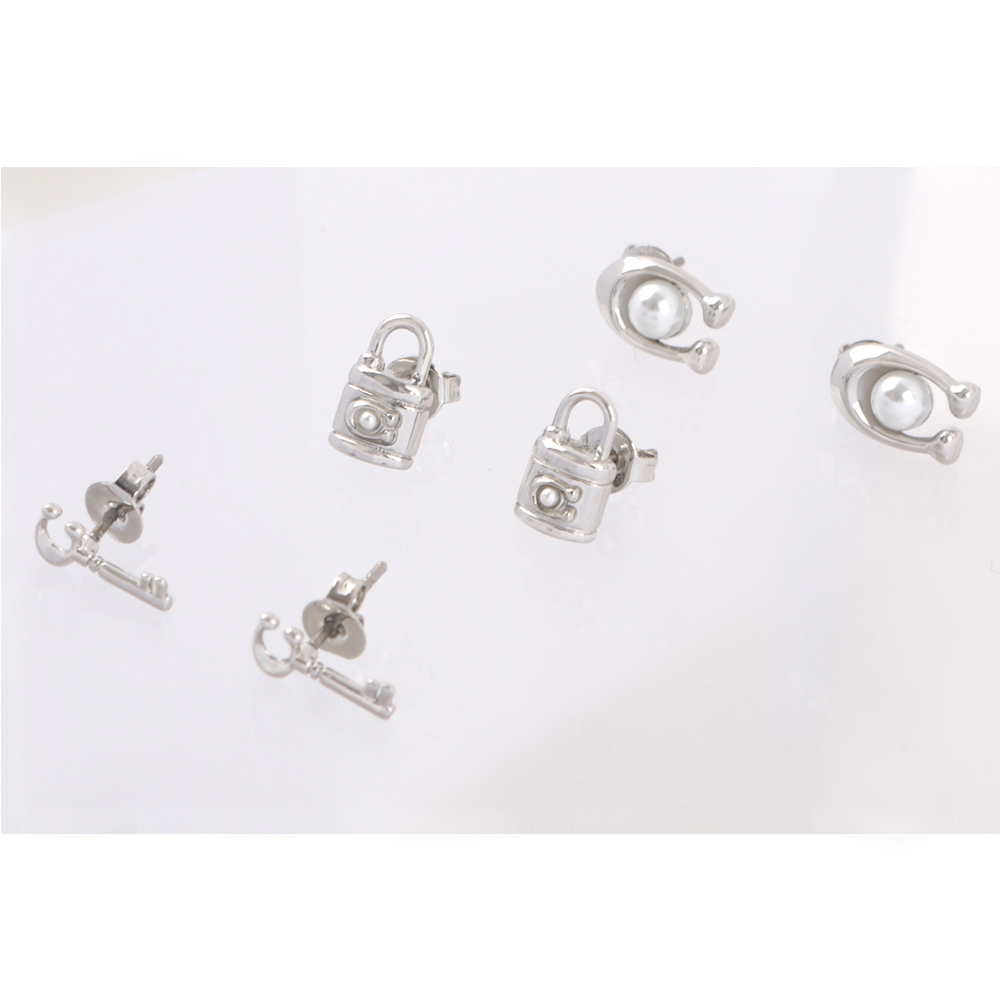  earrings, , large