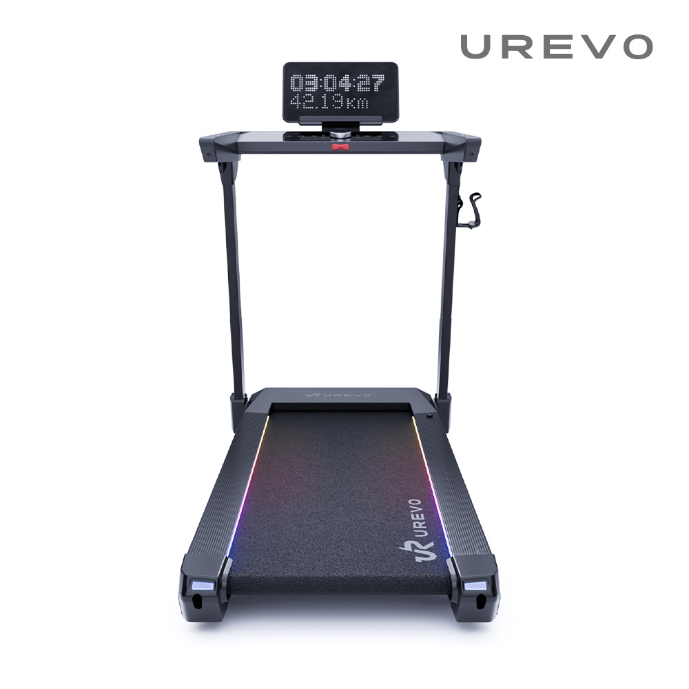 【UREVO】URTM044 CyberMega Smart 大字幕馬拉松跑步機, , large