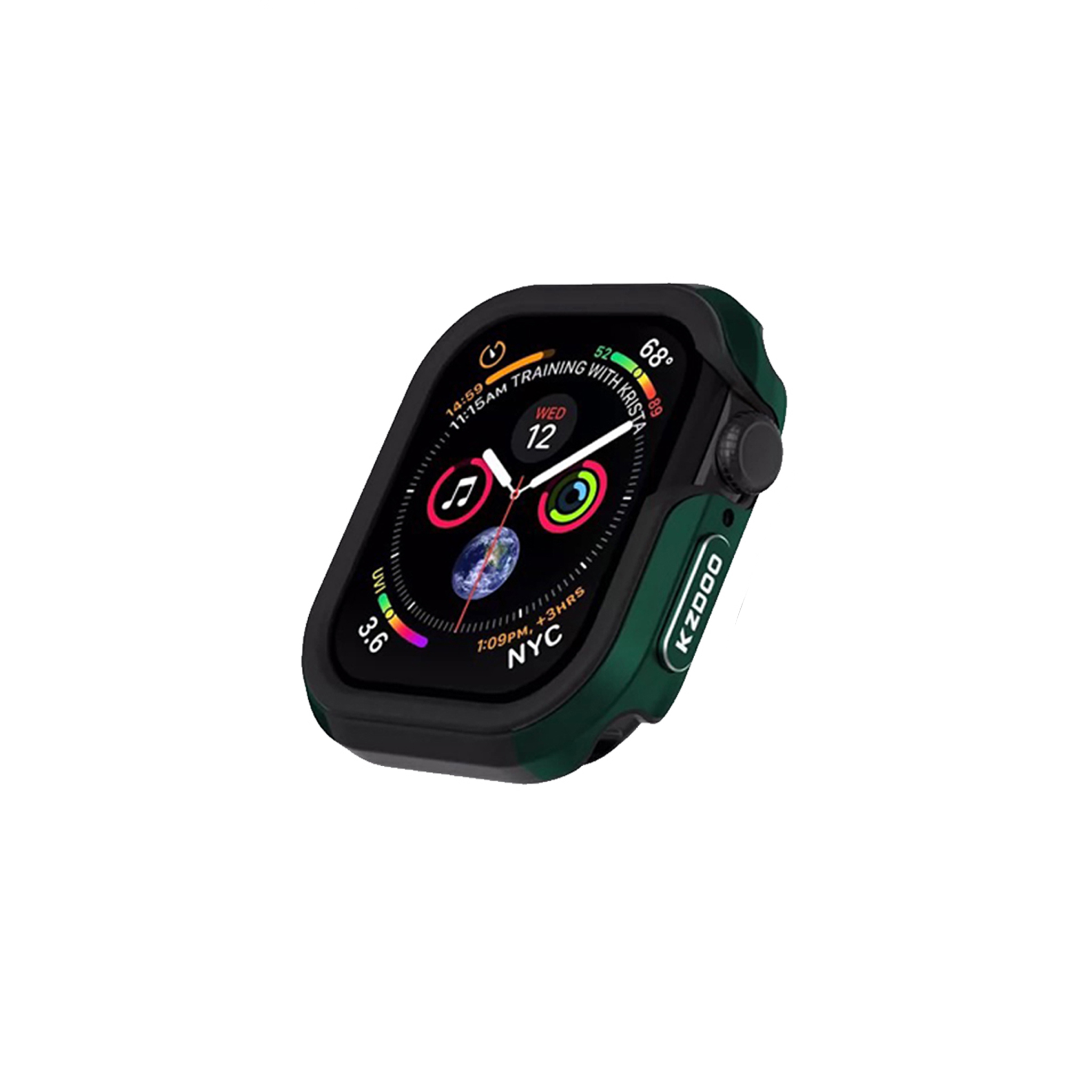 【山水之寶】KZDOO Apple Watch 7/8/9 45mm 保護殼 航空鋁合金雙料防摔殼, , large