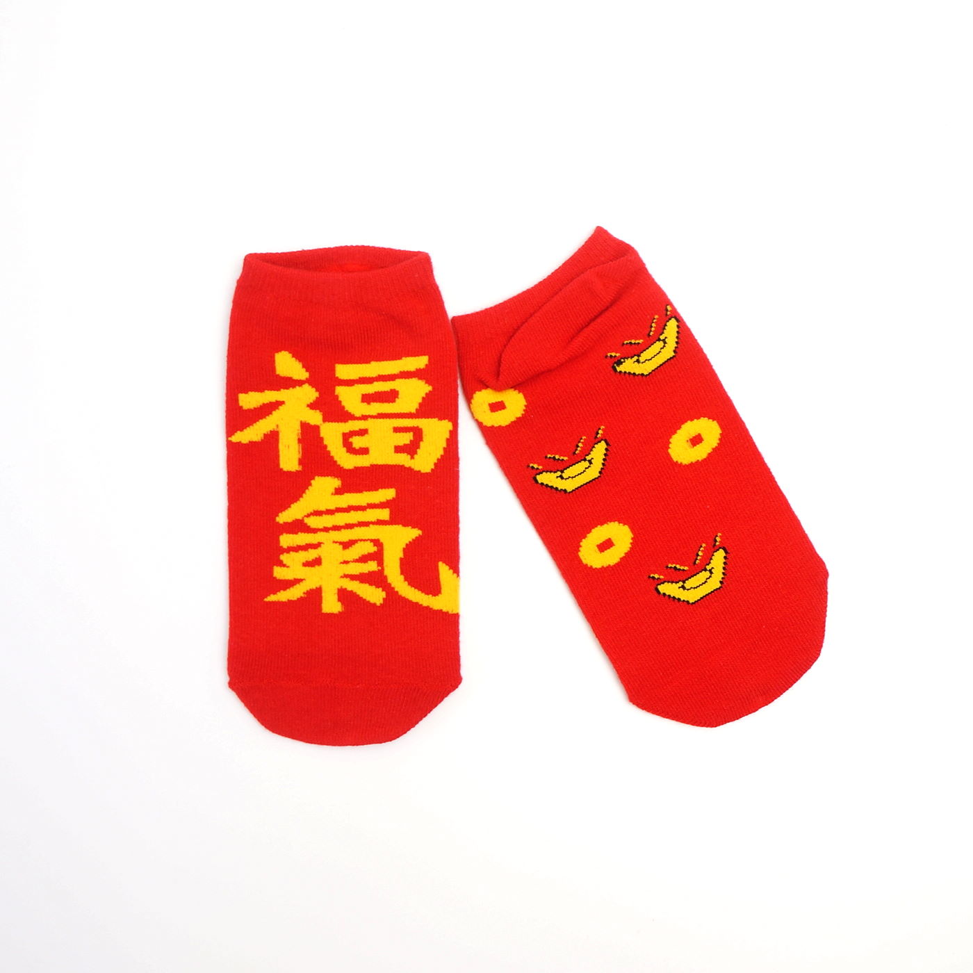 【台灣製】新年開運襪（成人、兒童）過年好運襪 招財襪 可當紅包袋, , large