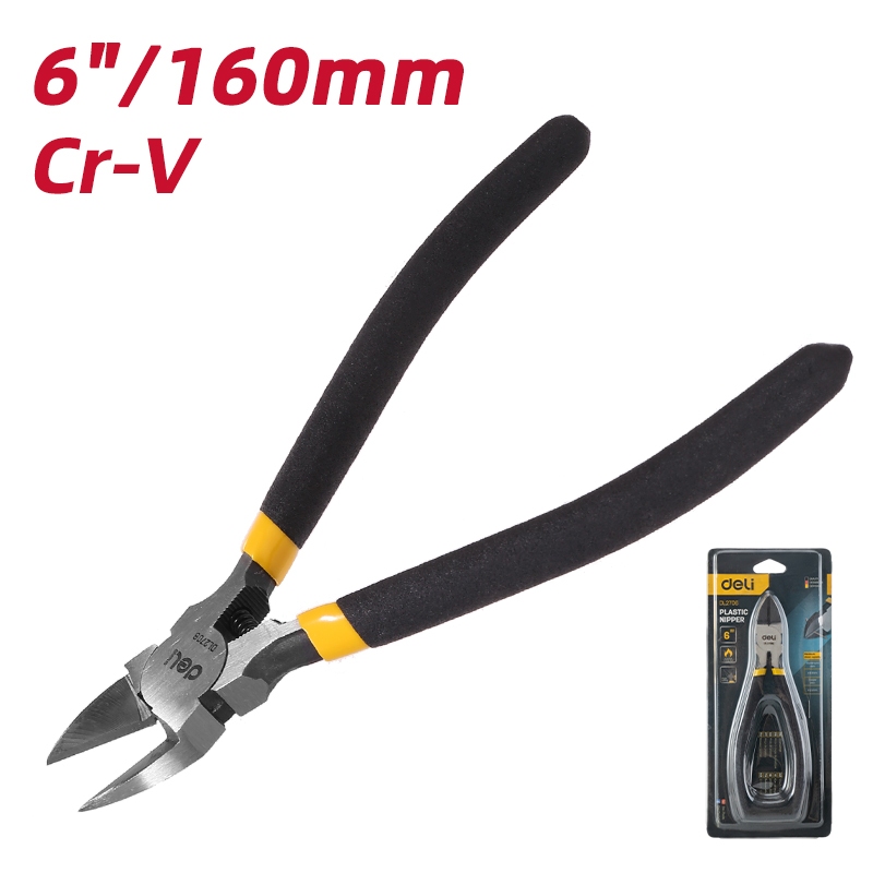 【deli tools】Diagonal Cutting Pliers PRO Series-(160mm), , large
