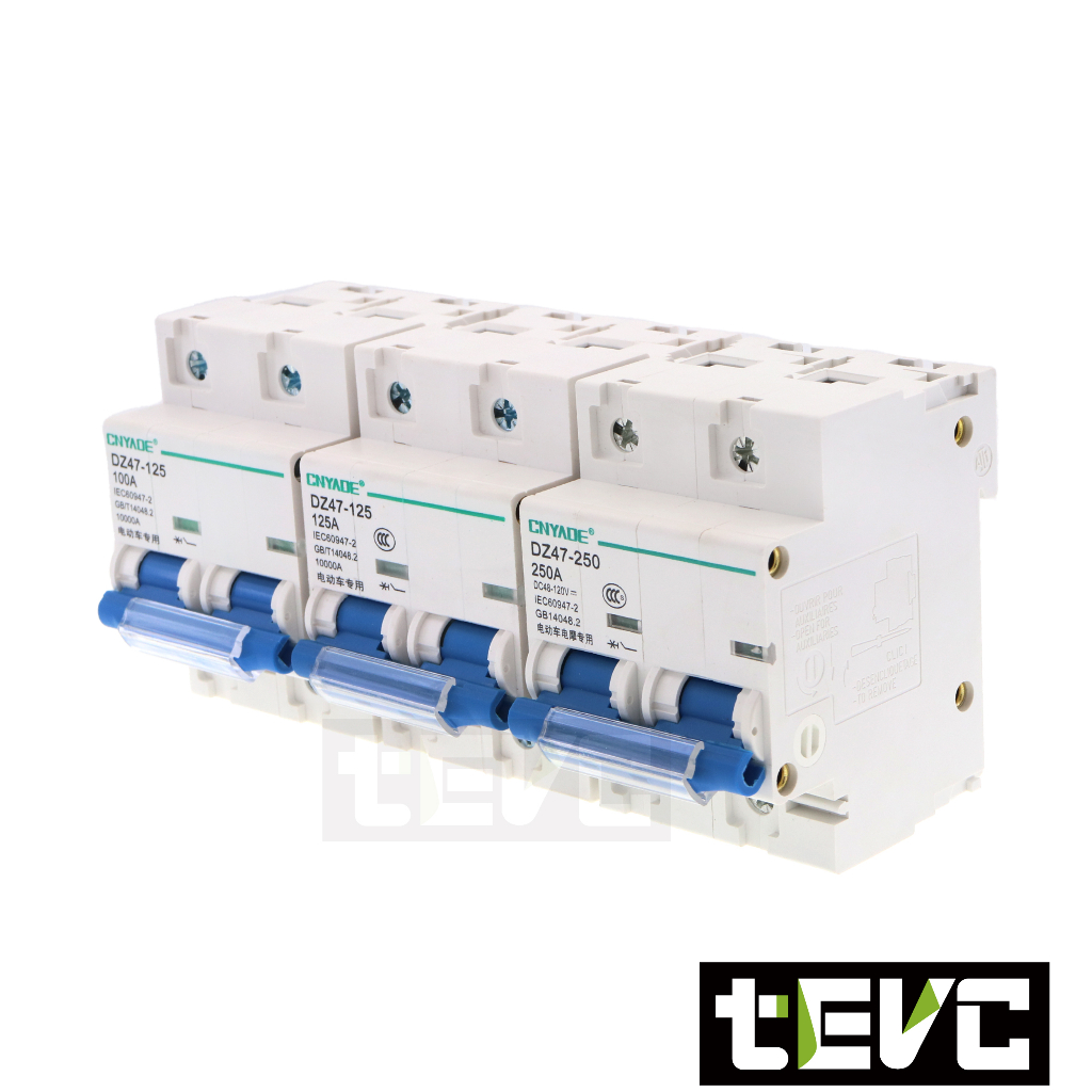 《tevc》F006  DC 無熔絲 2P 直流 空氣開關 150A, , large