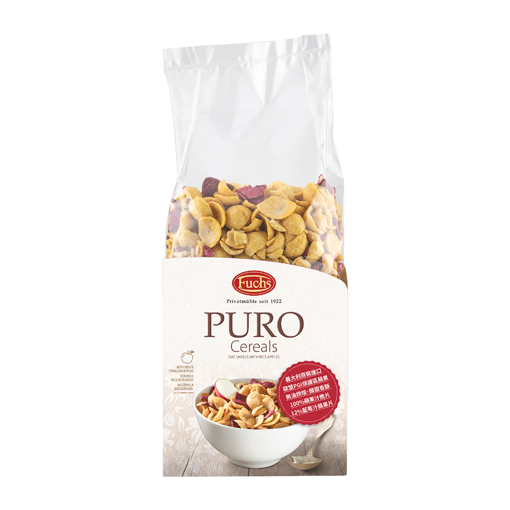 Fuchs Oat Shells with red apples, , large