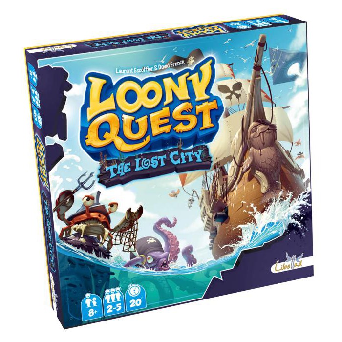 【Asmodee】怪物仙境：塗鴉任務 擴充－失落城市 Loony Quest: The Lost City 繁體中文版, , large