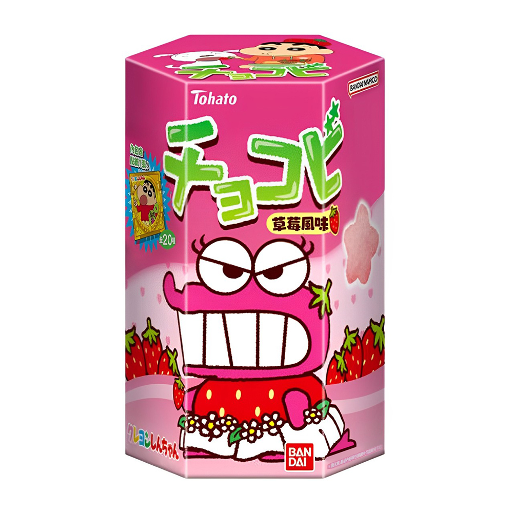 蠟筆小新巧克比草莓風味餅乾, , large