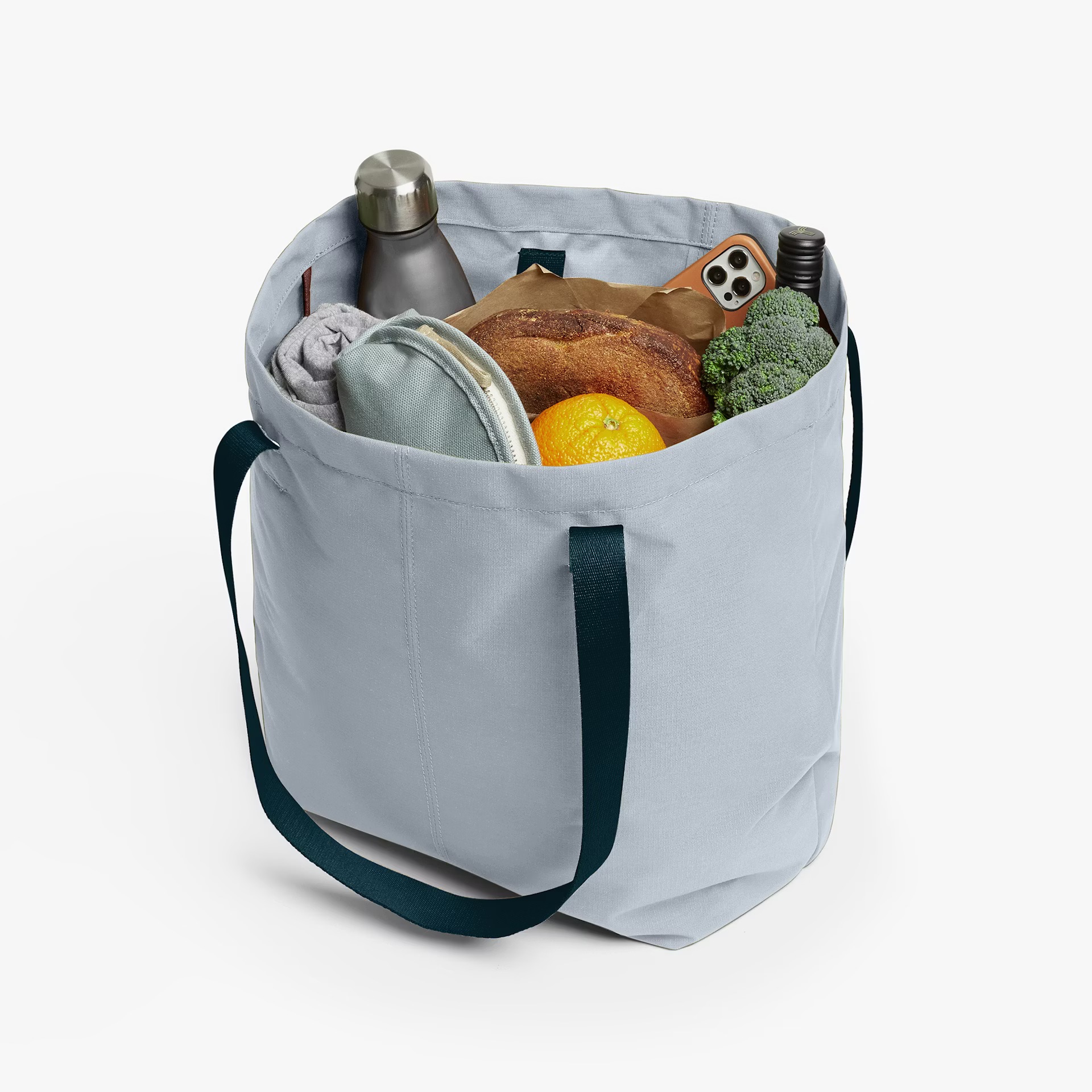 Bellroy Market Tote 輕量可摺疊收納托特包 側背包 購物袋 肩背袋 禮物 送禮 推薦(都會灰), , large