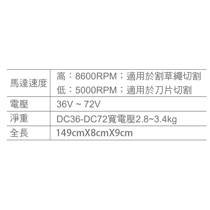 [Yuantai Agriculture] AKA Electric Fence Clipper 36V Backpack Battery (Fast Charging) Lawn Mower Helper - Fully Equipped, , large