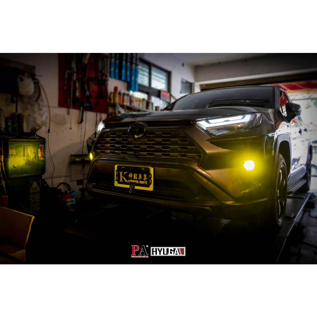 【PA LED】RAV4 5.5代 6代 原廠LED 霧燈升級模組 白光 黃光 雙色 TF1 爆亮款, , large