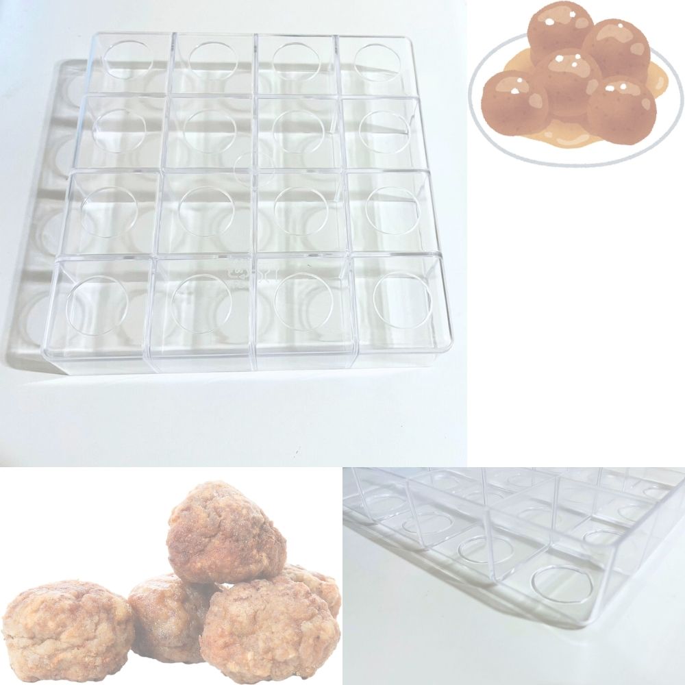 GS MALL 台灣製造 製肉丸器 模具 料理工具 壓肉丸 廚房工具 肉丸器 肉丸製作 肉丸模型 肉丸料理, , large
