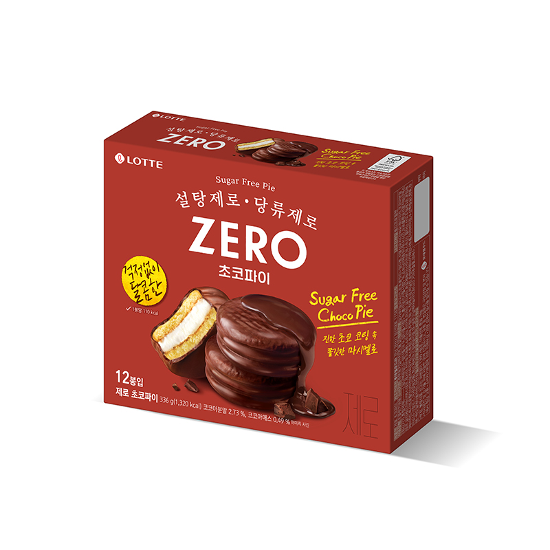 LOTTE ZERO 巧克力派 336ｇ, , large