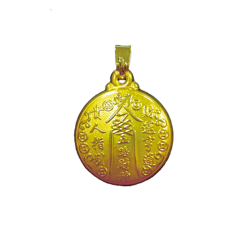 24K gold necklace, , large