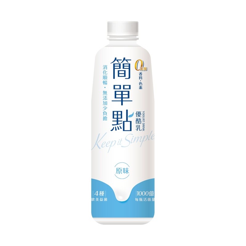 簡單點優酪乳-原味939ml, , large