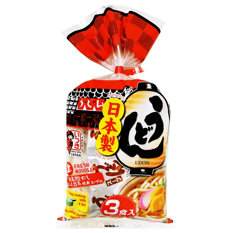 ITSUKI日式湯烏龍麵3入, , large